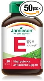 Jamieson Vitamin E 800 IU, 50