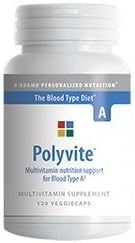 D'Adamo Personalized Nutrition Polyvite A 120 Vcaps