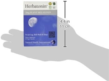 Herbatonin 3mg - The Only Natural 60 Vegan (60 Day