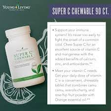 Young Living Super C Chewable Tablets 90ct