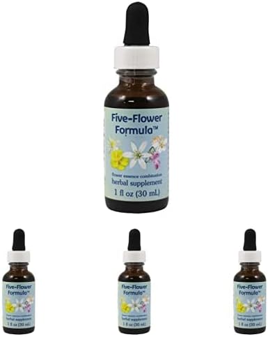 FLOWER ESSENCE SERVICES, Five-Flower Formula Dropper 1 oz 4)