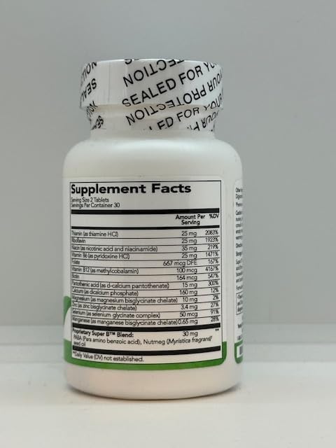 YL Super B Multivitamin Supplement 60 Tablets