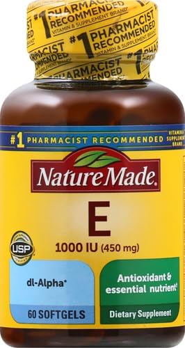 Nature Made Vitamin E 1000 IU 60 Ct