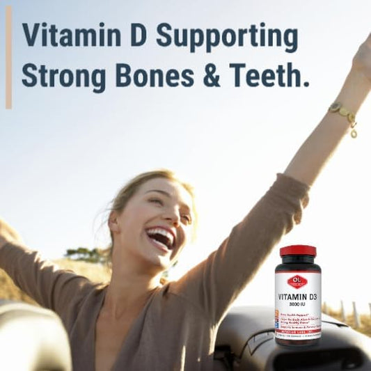 Olympian Labs Vitamin D3 3000 Iu 100 Capsules