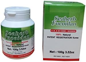 [Pill Type] 100% Natural Brown Seaweed Extract Fucoidan USFDA Passed (ID Code 2030950) (100g Bottle)