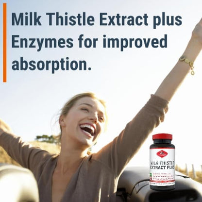 Olympian Lab Milk Thistle Extract Plus, 60-Count