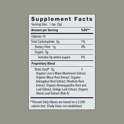 Moon Juice Brain Dust Brain Supplement