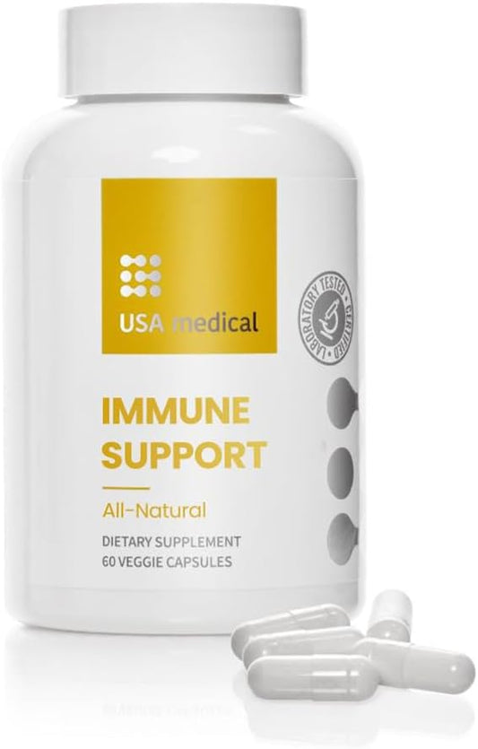 Immune Support Vitamin Complex with Elderberry, 60 Capsules