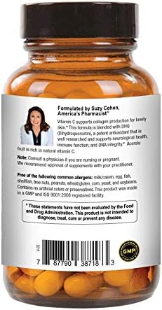100% Natural Vitamin C from Acerola 250 mg 250 mg, 60 Capsules