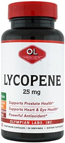 Olympian Labs Lycopene 25mg, Powerful Antioxidant 60 Vegan