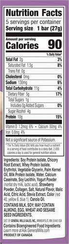 Protein One 90 Calorie Protein Bars, Strawberries and Cream, Keto Friendly, 5 Ct, 4.8 oz