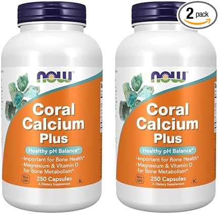 NOW Supplements, Coral Calcium Plus, Bone 250 Veg 2)