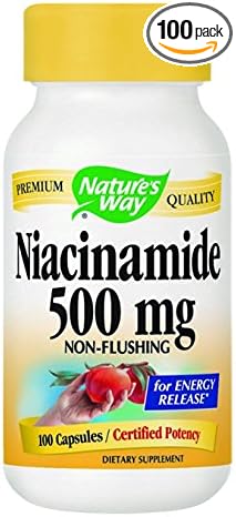 Nature's Way, Niacinamide, 500 mg, 100