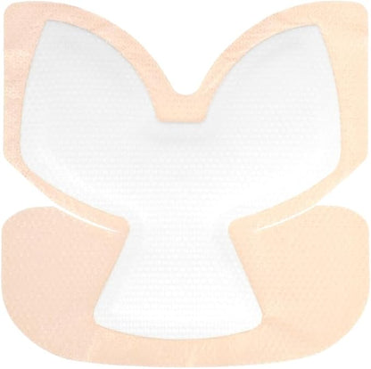 Heel Silicone Foam Dressing Heel Ulcer 8"x 8" 8" (Pack 1)