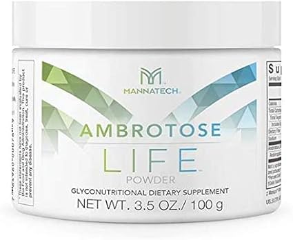 Immune Support Supplement, Mannatech Ambrotose Life 100g, Supports 100% Natural