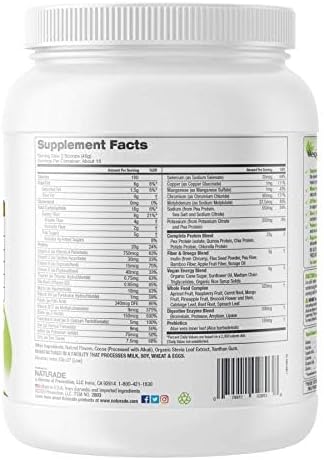 Vegansmart Naturade Plant Based Vegan Protein Powder (15 Servings)
