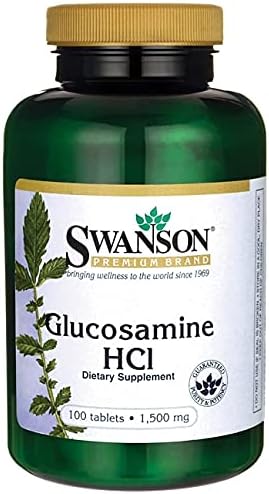 Swanson Glucosamine Hcl 1500 Milligrams 100