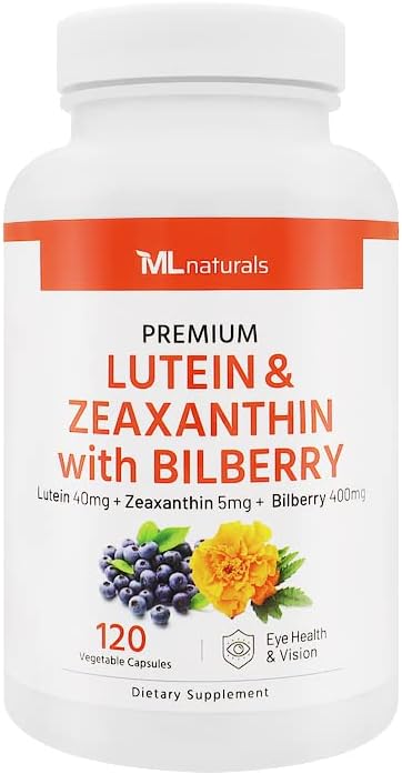 Premium Lutein & Zeaxanthin with Bilberry 120 Vegetable (4 Month