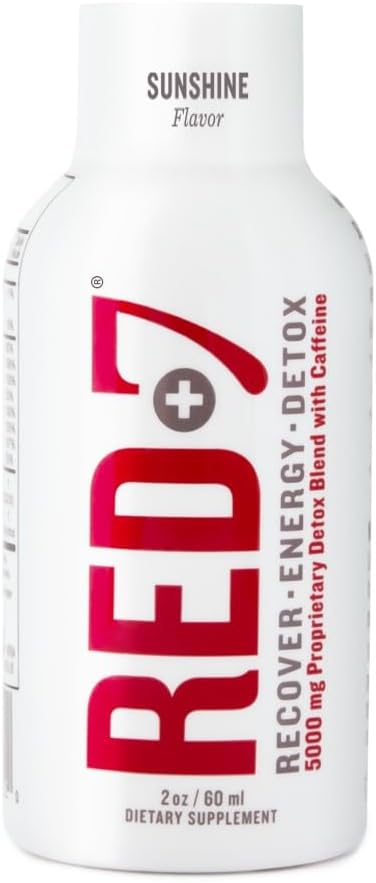 Red 7 Detox Blend 2 oz/ 60 ml 5000 mg 6)