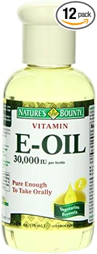 Nature's Bounty Vitamin E Oil 2.50 12)