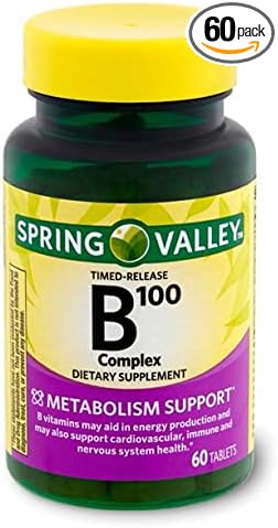 Spring Health Spring Valley Timed-Release B100 60 Count