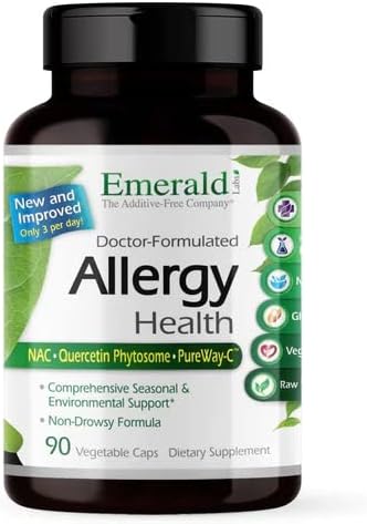 EMERALD LABS Allergy Health 90 Vegetable (30-Day Supply)