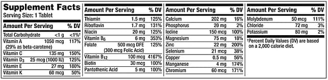 TH Centrum Silver Multivitamins for Men 50, Multimineral (275 ct.) (2 items)