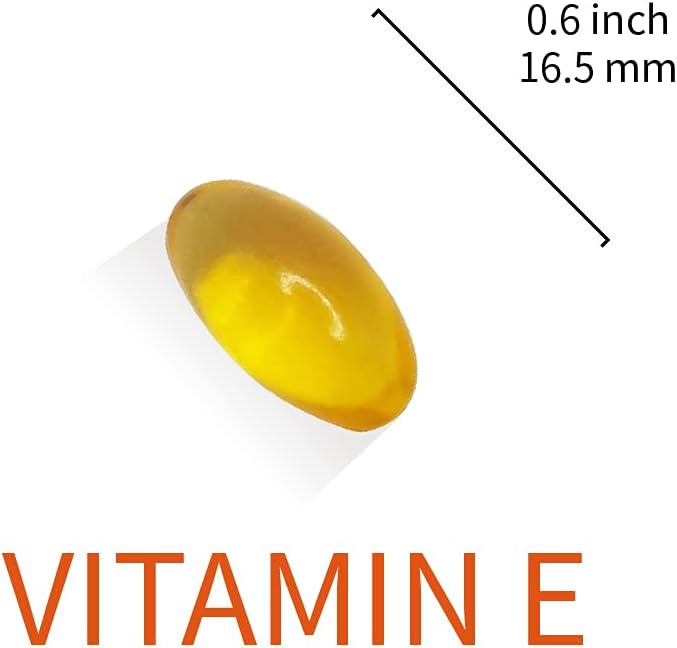 Vitamin E 400 IU Softgels, Natural 268 mg 120 Vegetarian 3)