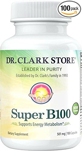 Dr Clark Store B Vitamin Complex (SuperB100), 501 501 mg 100 Gelatin