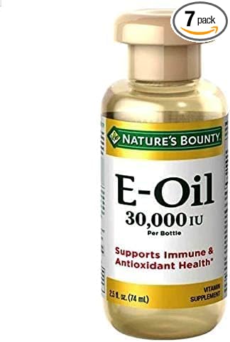 Nature's Bounty Vitamin E Oil 2.50 7)