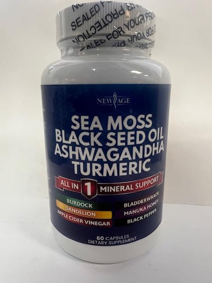 NEW AGE Sea Moss Black Seed