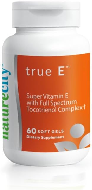 True-E Full Spectrum Tocotrienols Vitamin E Capsules 60 Vitamin 27mg Softgels