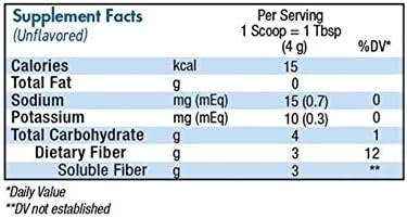 NutriSOURCE Fiber Supplement 7.2 oz NES97551SND282100