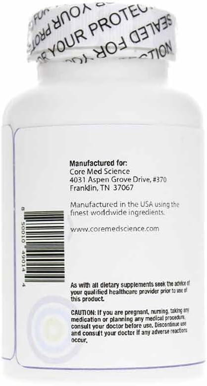 Core Med Science Liposomal Berberine Supplement, 300mg (60 (60 Count)