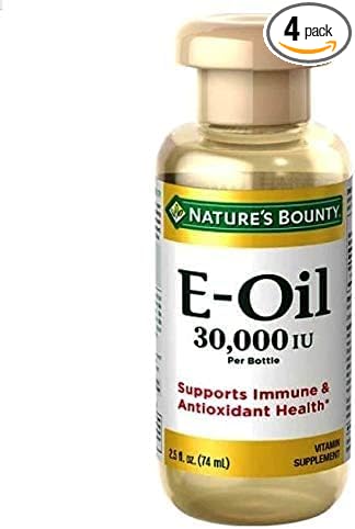 Nature's Bounty Vitamin E Oil 2.50 4)
