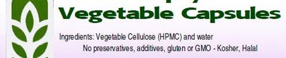 Capsule Connection 1000 Separated Empty Vegetable Capsules, 00" Size, Vegan & Vegetarian resealable Bag