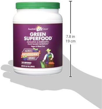 Amazing Grass Greens Superfood Antioxidant: Greens 100 Servings