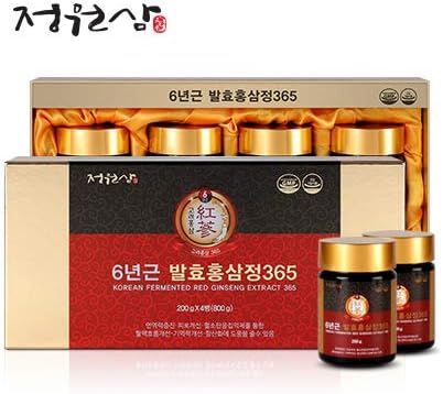 6 Years Fermented Red Ginseng Extract 365 (200gx4bottles) (200gx4bottles)