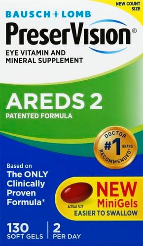 PreserVision AREDS 2 Eye Vitamin & 130 Softgels