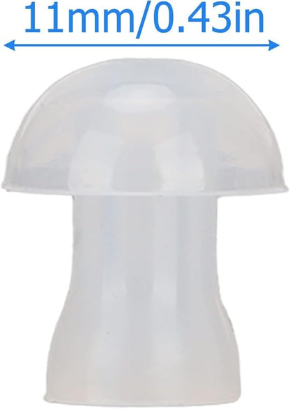 10 Pcs Ear Tips, Soft Silicone