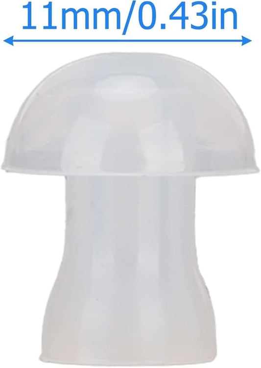 10 Pcs Ear Tips, Soft Silicone