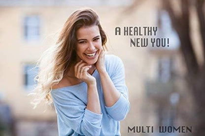 ALFA VITAMINS Multi Women Vitamins Dietary Supplement with Essential Vitamins & Minerals for Women - Amino Acids + Antioxidants - 100 Tablets