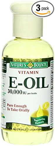 Natures Bounty Vitamin E Oil 2.5 oz 30000 I.U(Pack 3)