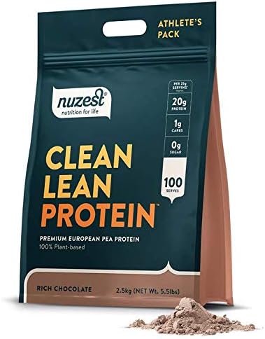Nuzest - Pea Protein Powder - 100 Servings, 5.5 lb