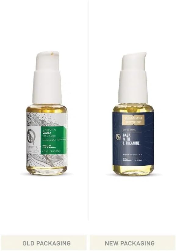 Quicksilver Scientific Liposomal GABA with L Theanine 100mg (1.7oz/50ml) (1.7oz/50ml)
