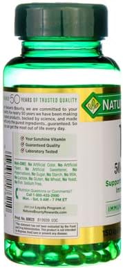 Nature's Bounty Vitamin D3 2000 IU 150 ea