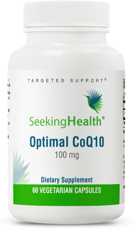 Seeking Health Optimal CoQ10 100 mg, 60 Capsules