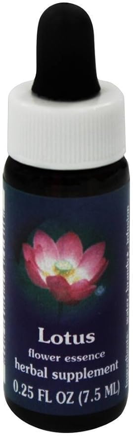Flower Essence Services Supplement Dropper, Lotus, 0.25 Ounce