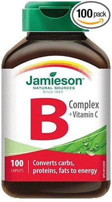 Jamieson Laboratories B Complex with Vitamin C-100 caplets