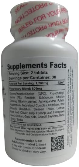 Limbic Support - 60 Tablets -